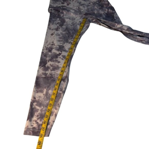 Lululemon Womens High-Waisted Tie-Dye Leggings Size 12 Stretchy Comfort Activewe - Picture 6 of 7